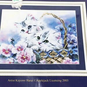 Wishful Thinking Kitty Cat Cross Stitch 99027 NEW Vintage 2003 Liane Bole